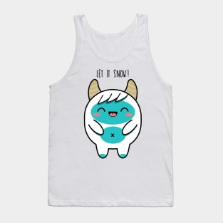 Kawaii Yeti Tank Top